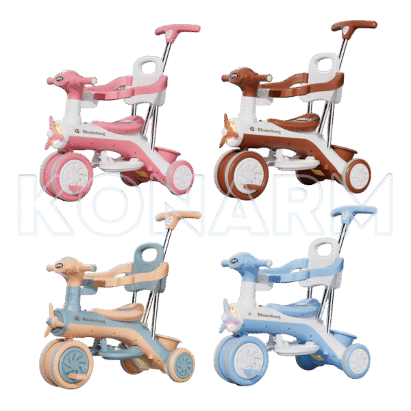 Triciclo Infantil Transformable 4 en 1