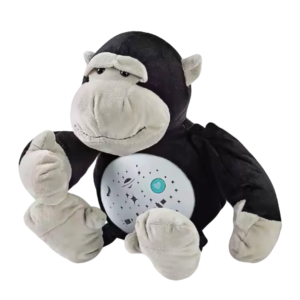 juguete musical para bebés, niños, gorila Afelpado