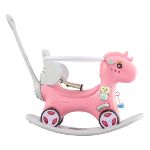 Juguetes caballo balancín para montar en bicicleta para niños pequeños, con equilibrio, respaldo colores surtidos