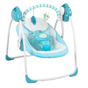 Mecedora columpio para bebes musical y control remoto colores surtidos