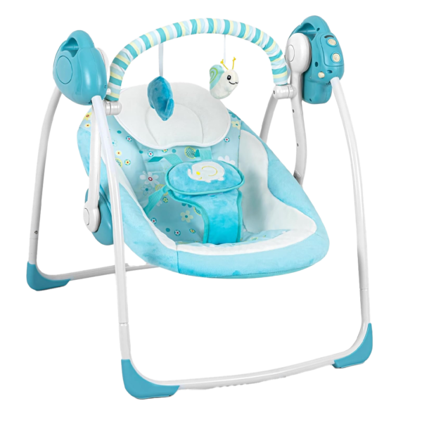 Mecedora columpio para bebes musical y control remoto colores surtidos