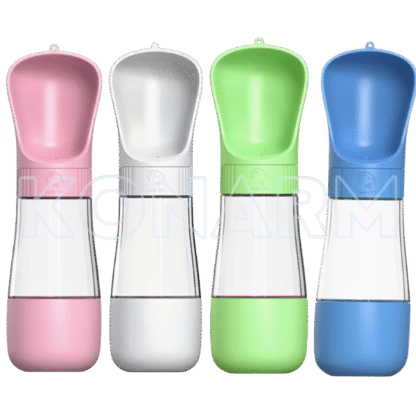 Porta agua & croquetas para mascotas 320ml