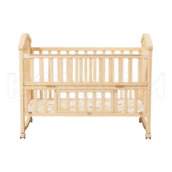 Cuna de madera transformable para bebés - Imagen 3