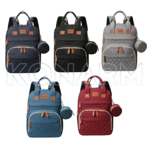 Mochila pañalera para bebé con cambiador & toldo