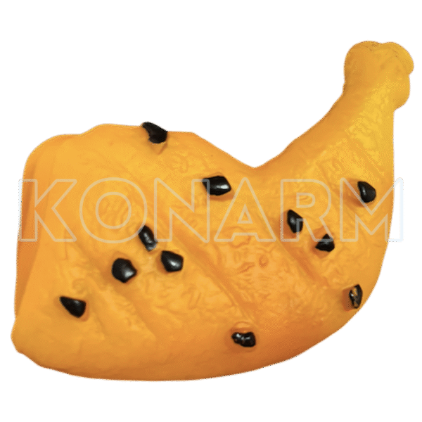 Juguete en forma de pierna de pollo para perro - Imagen 2