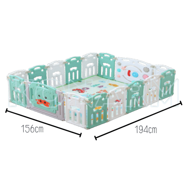Corral Plegable de Plástico para Bebés - Imagen 2