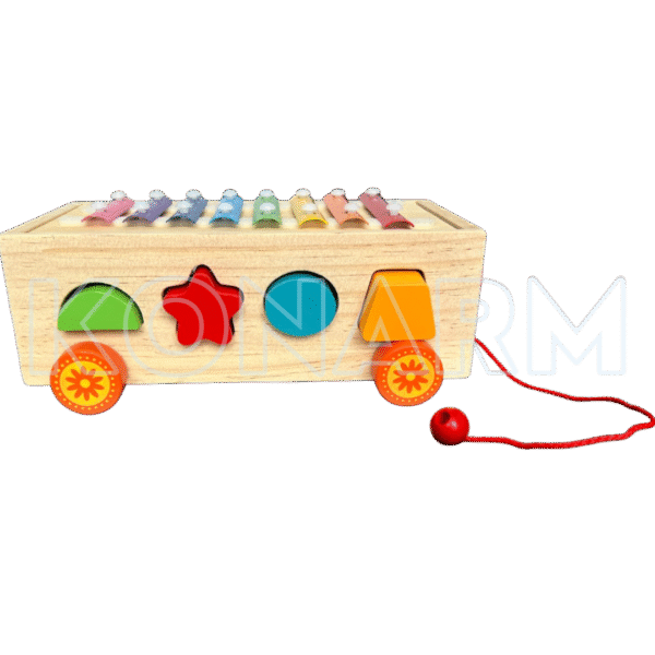 Carrito Didáctico de Madera Montessori 3 en 1 - Imagen 2