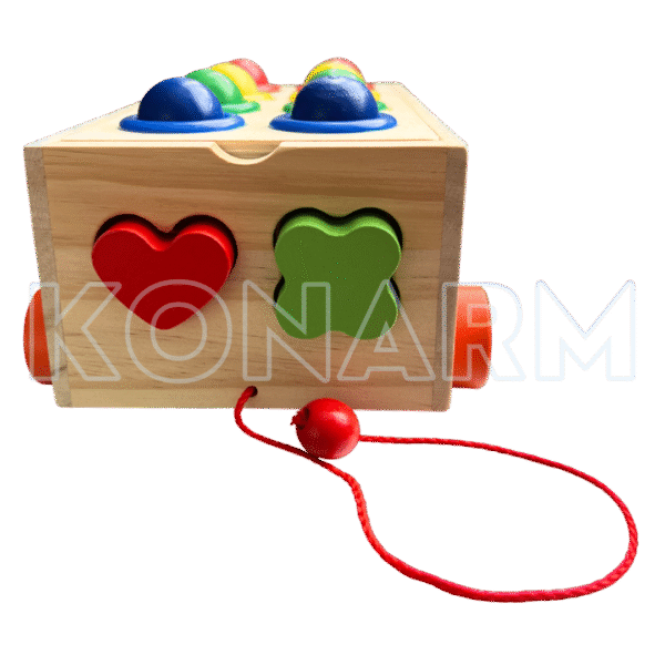Carrito Didáctico de Madera Montessori 4 en 1 - Imagen 6