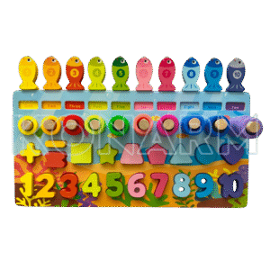 Tablero Educativo Montessori Multiactividades