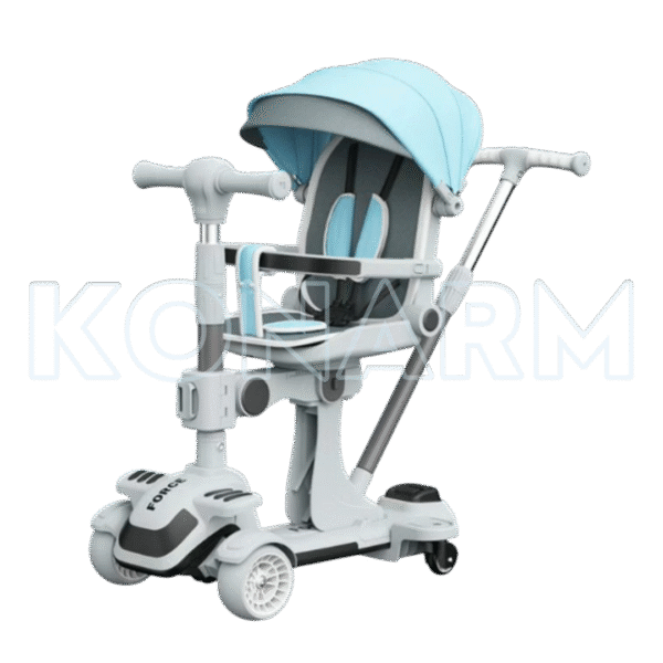 Triciclo Scooter 6 en 1 con Sombrilla - Imagen 5
