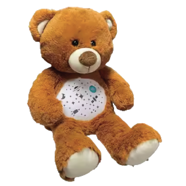 juguete musical para calmar al bebe mapache Afelpado