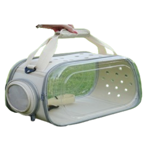 Bolsa para Mascotas perros gatos rosa y gris