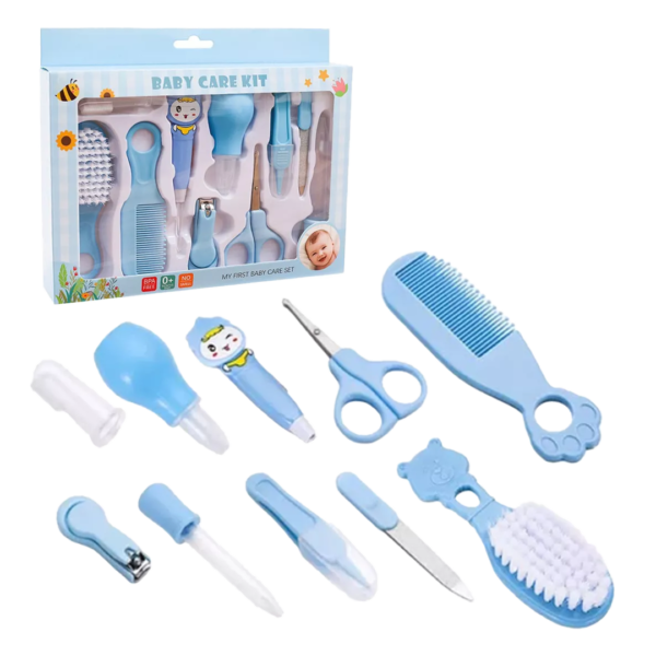 Kit de cuidado de Bebés peine corta uñas, tijeras