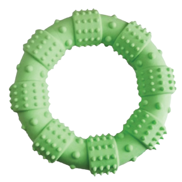 juguete para mascota perros y gatos Aro masticable de goma