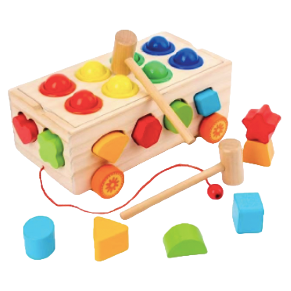 Juguetes de bloques de madera Montessori para niños,Pelotas Zulema juguetes