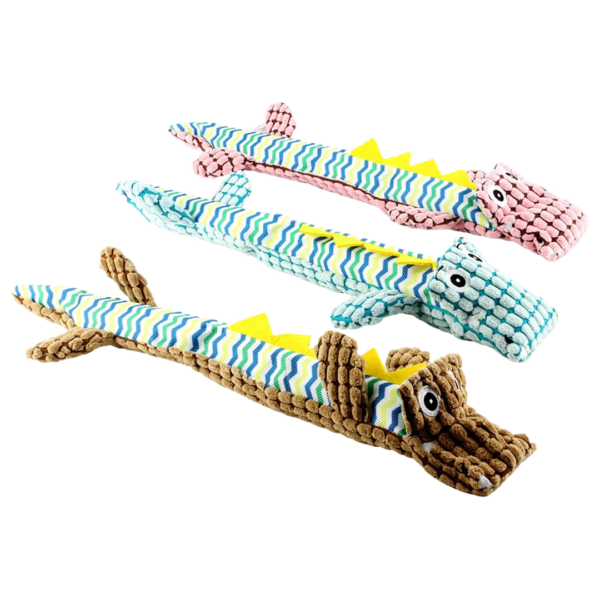 juguete para mascota, perros,gatos  peluche sin esponja Cocodrilo