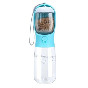 Porta agua y  croquetas  para mascota perros gatos 350ml