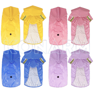 Ropa para mascotas | Impermeable Reflectante