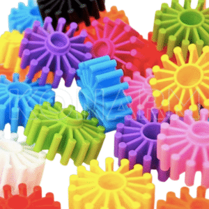 Piñones Didácticos Plásticos de Colores 1KG