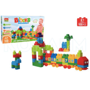 Bloques de Construcción Plásticos 100 piezas Multicolor