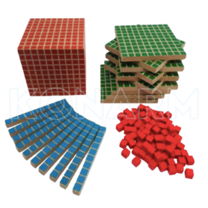 Base 10 Set Educativo de Conteo y Construcción