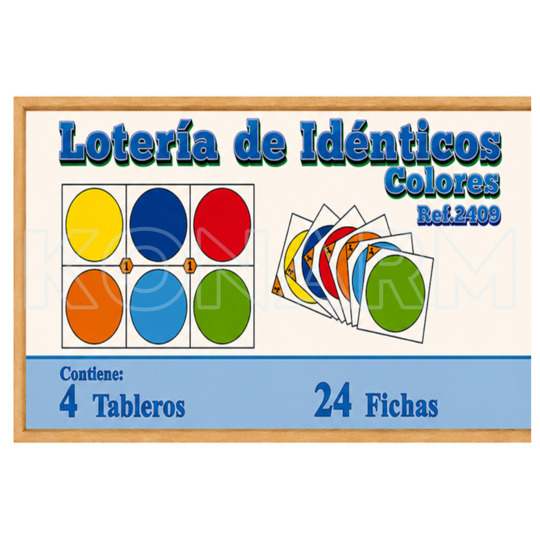Lotería Didáctica de Idénticos – Juego Educativo Infantil - Imagen 4