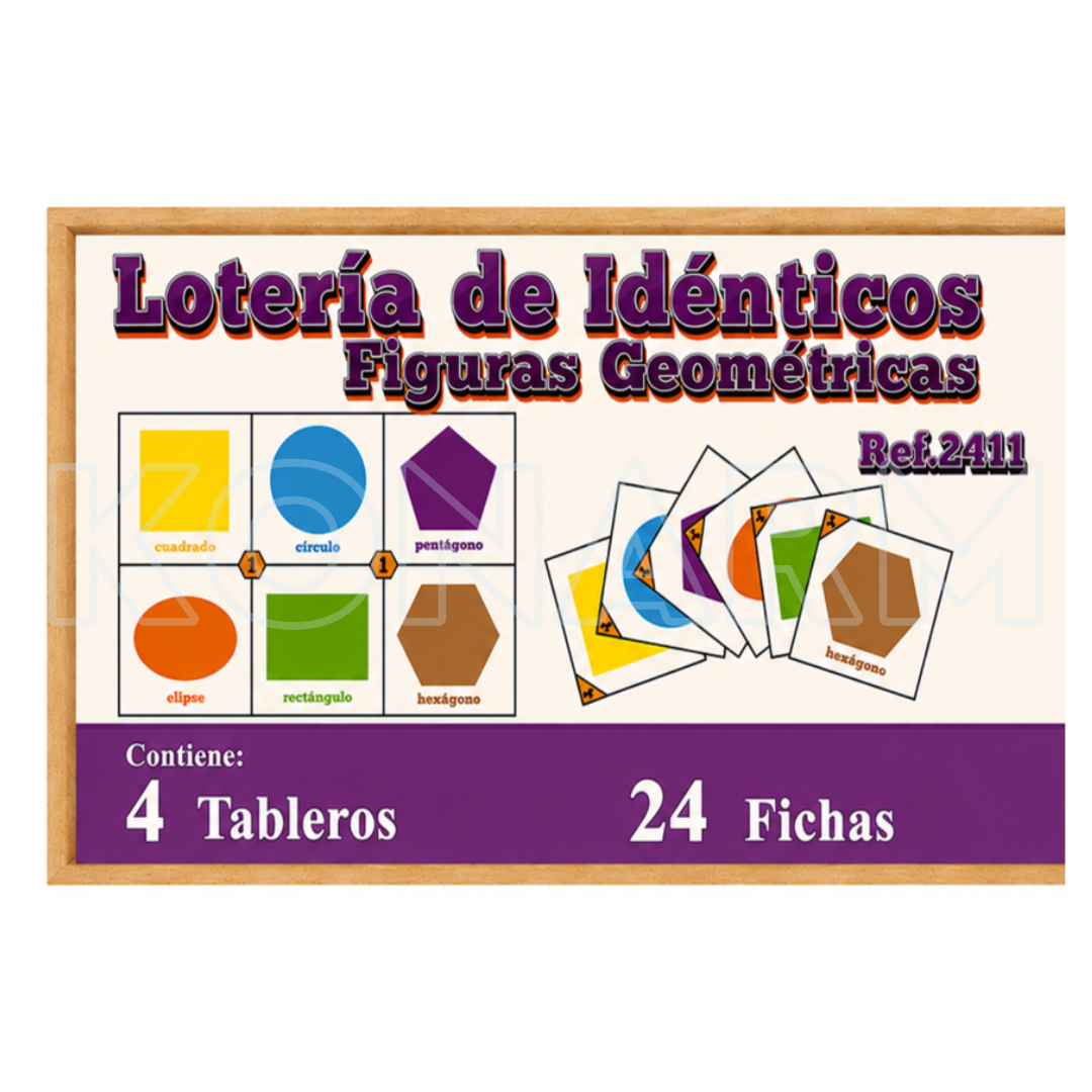Lotería Didáctica de Idénticos – Juego Educativo Infantil - Imagen 6
