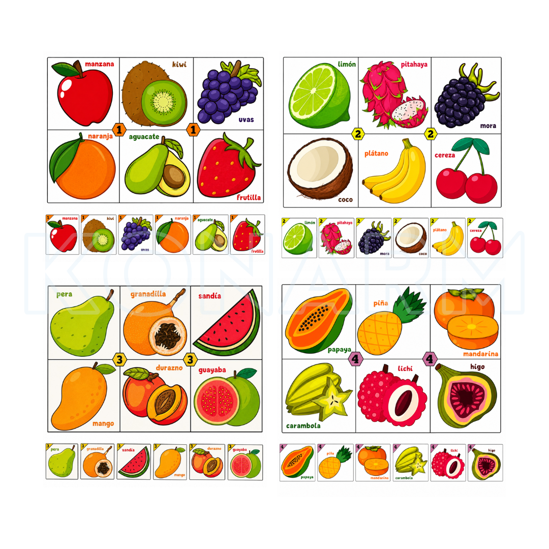 Lotería Didáctica de Idénticos – Juego Educativo Infantil - Imagen 8