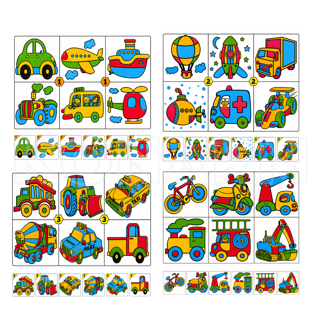 Lotería Didáctica de Idénticos – Juego Educativo Infantil - Imagen 12