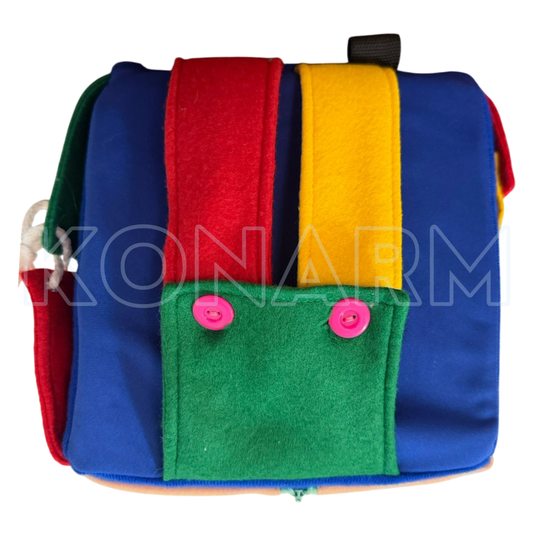 Cubo de Motricidad Fina Montessori - Imagen 7