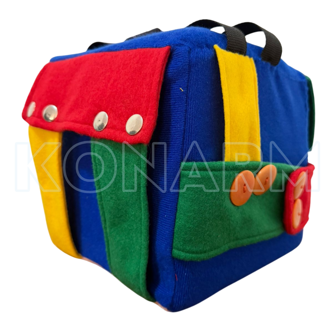 Cubo de Motricidad Fina Montessori - Imagen 2