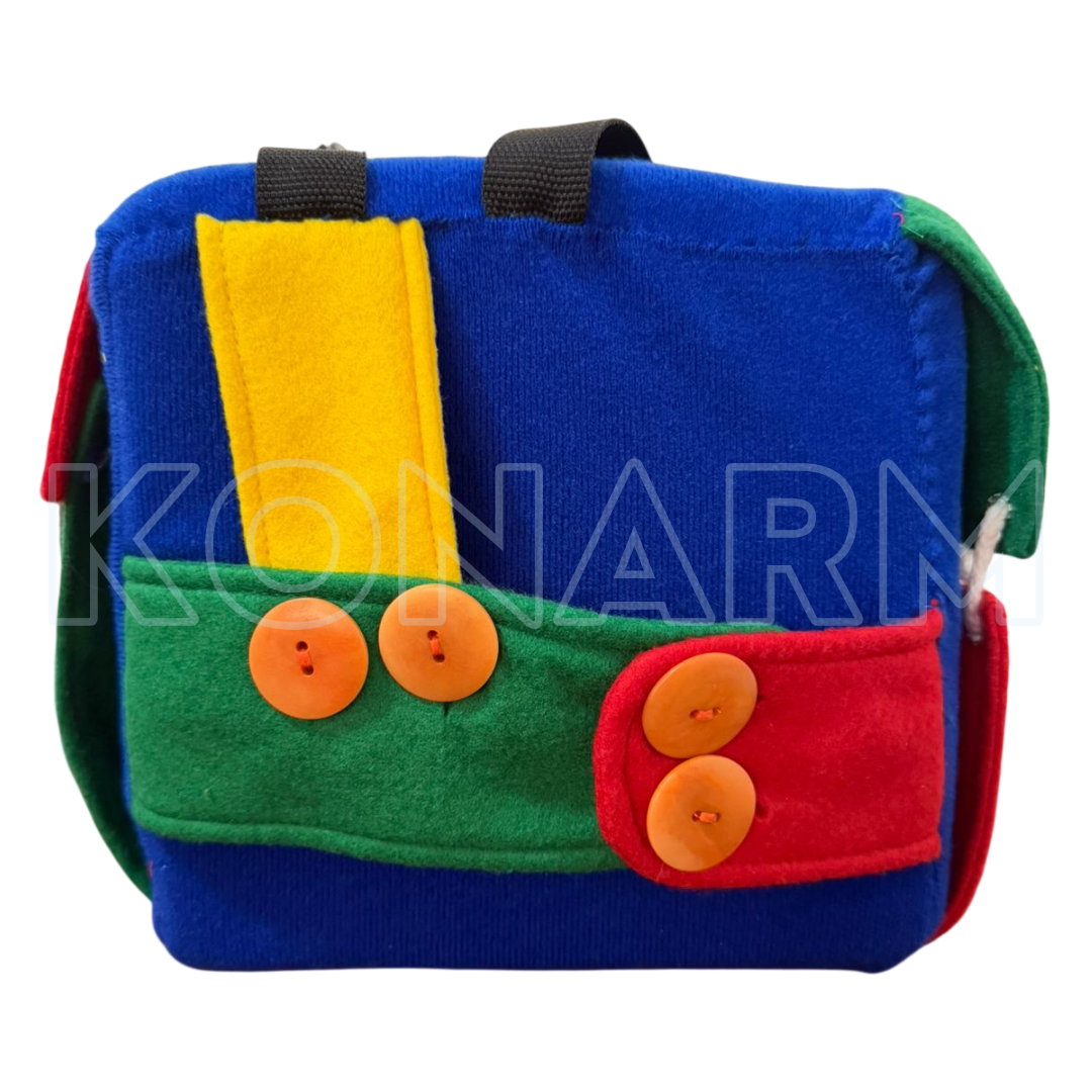 Cubo de Motricidad Fina Montessori - Imagen 4